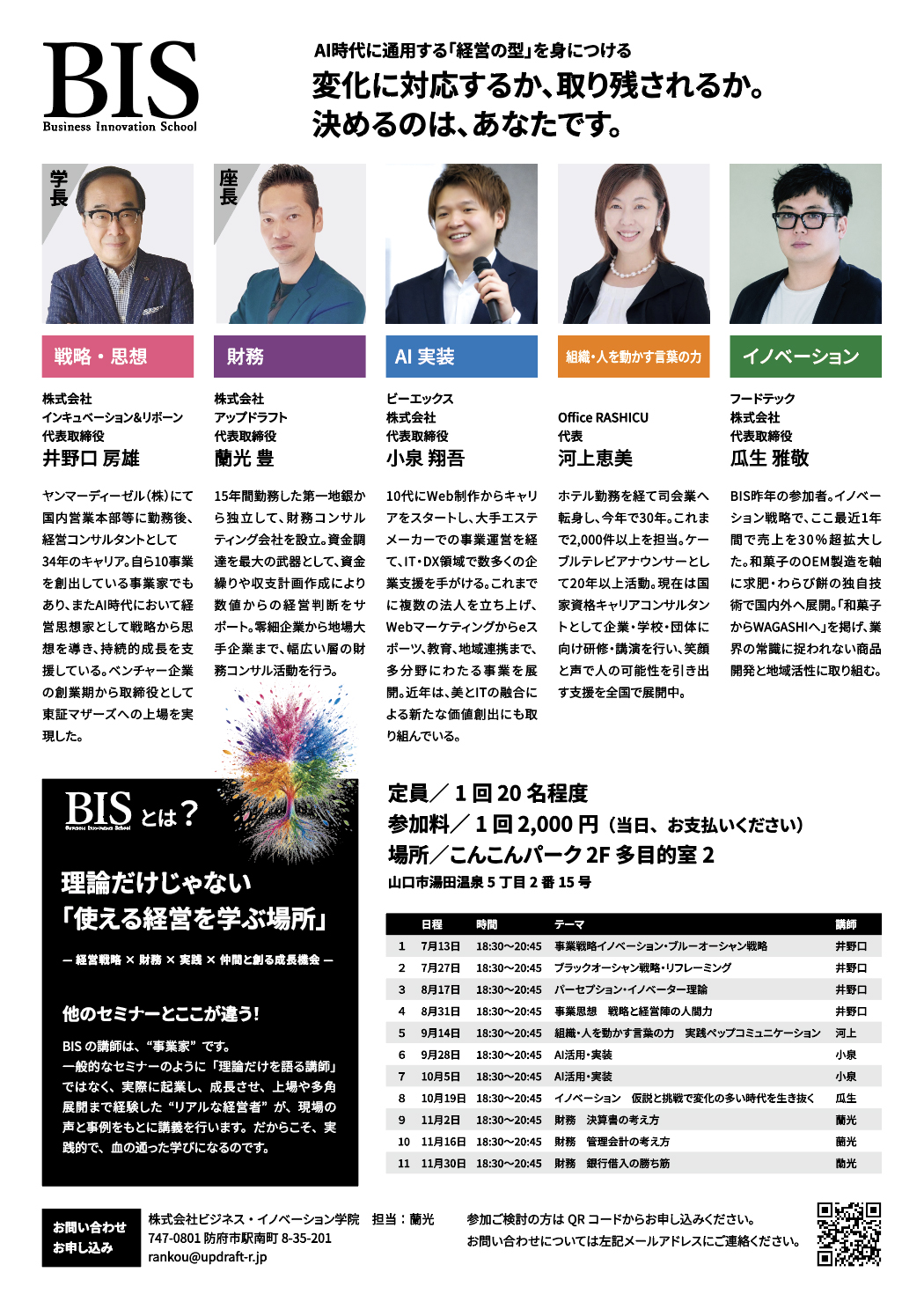 BIS チラシ裏面
